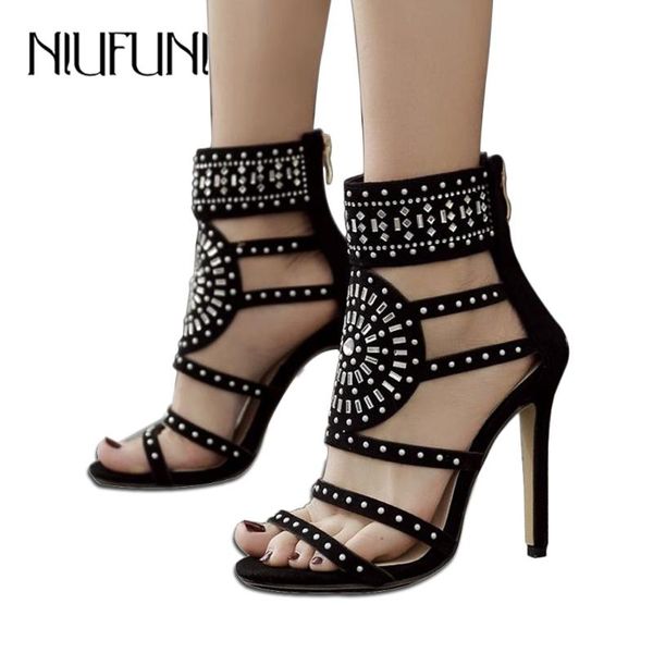 plus size 35-43 rhinestone gladiator sandals open toe high heel crystal ankle wrap short boot women shoes black dress
plus size 35-43 rhinestone gladiator sandals open toe high heel crystal ankle wrap short boot women shoes black dress