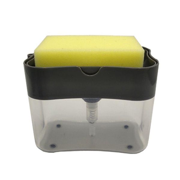 liquid soap pump dispenser with sponge holder cleaning container manual press organizer kitchen cleaner tool home outdoor gadgets
liquid soap pump dispenser with sponge holder cleaning container manual press organizer kitchen cleaner tool home outdoor gadgets