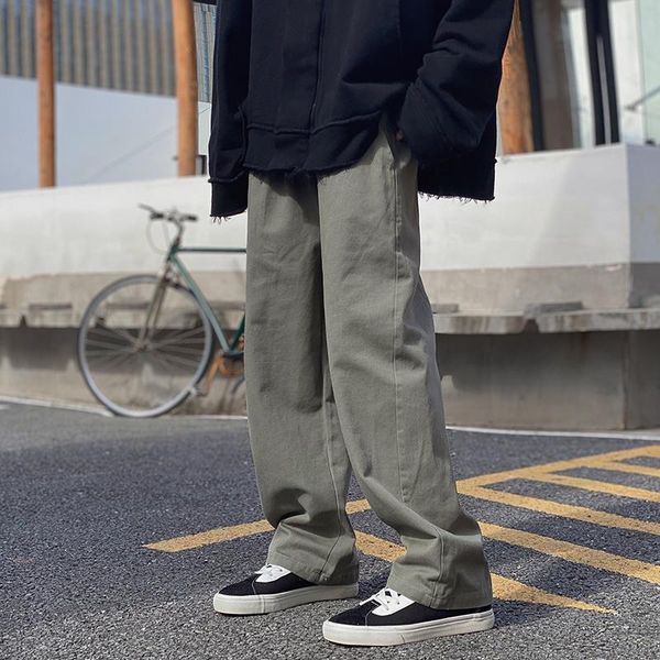 men's pants wear 2021 autumn black wide leg straight for couple elastic waist causal big trousers male
men's pants wear 2021 autumn black wide leg straight for couple elastic waist causal big trousers male