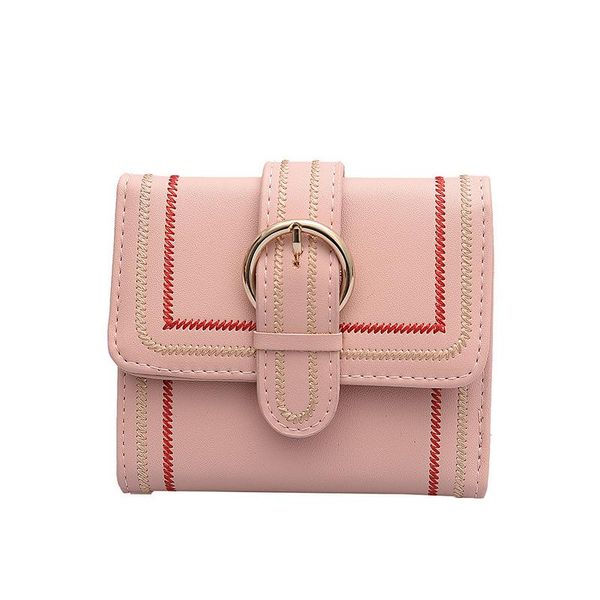 wallets 2021 women's wallet korean version three-fold fashion simple short ladies clutch, Red;black
wallets 2021 women's wallet korean version three-fold fashion simple short ladies clutch, Red;black