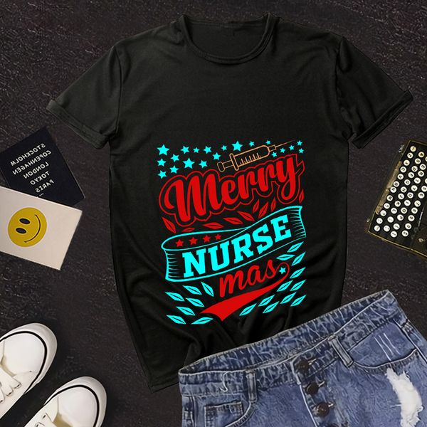 summer women clothing t-shirt christmas pattern english letters printing casual sport loose street wear round collar tees o-neck short slee, White
summer women clothing t-shirt christmas pattern english letters printing casual sport loose street wear round collar tees o-neck short slee, White