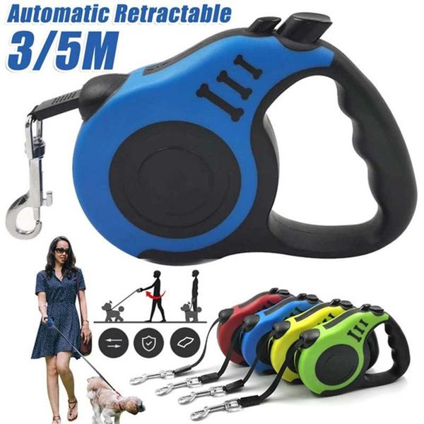 dog collars & leashes 3/5m duurzaam leash automatische intrekbare nylon kat lead uitbreiding puppy walking running lood roulette voor honden
dog collars & leashes 3/5m duurzaam leash automatische intrekbare nylon kat lead uitbreiding puppy walking running lood roulette voor honden