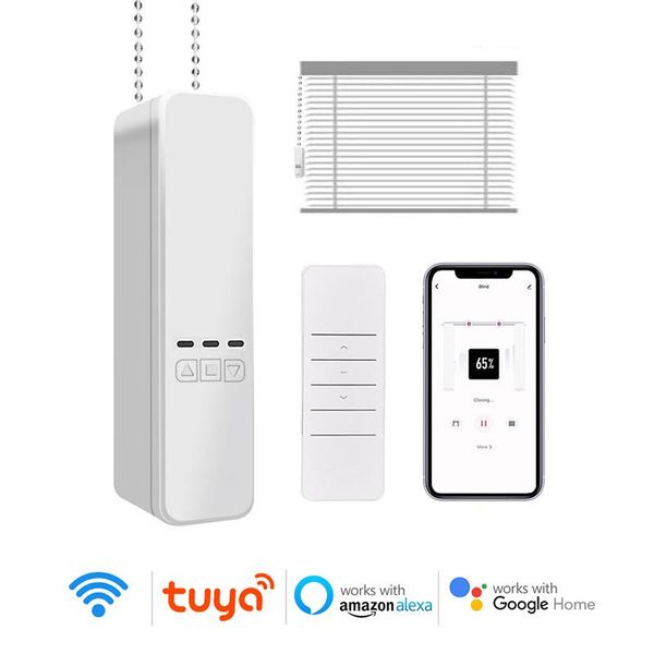 smart home control tuya wifi shade shutter drive motor motorized chain roller blinds curtain remote voice work with alexa/google
smart home control tuya wifi shade shutter drive motor motorized chain roller blinds curtain remote voice work with alexa/google