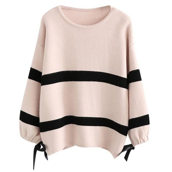women's sweaters ladies pullover long sleeve casual autumn and winter versatile loose knit sweater coat women invierno 2021 #7, White;black
women's sweaters ladies pullover long sleeve casual autumn and winter versatile loose knit sweater coat women invierno 2021 #7, White;black