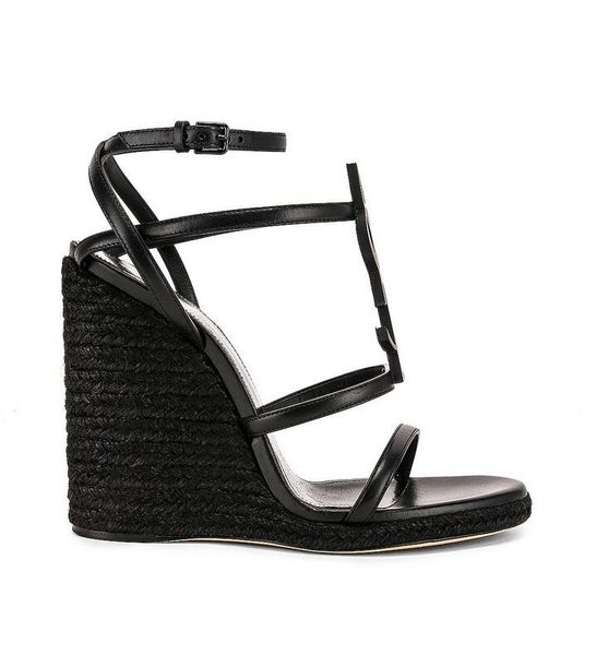 luxury designer women shoes sandals cassandra canvas wedge shoe leather high heels metal heel adjustable ankle straps fashion quality with b, Black
luxury designer women shoes sandals cassandra canvas wedge shoe leather high heels metal heel adjustable ankle straps fashion quality with b, Black