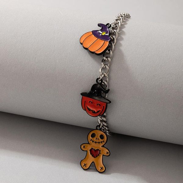 charm bracelets huatang funny pumpkin bracelet for women witch hat colorful drop oil alloy girl halloween party jewelry gift 20418, Golden;silver
charm bracelets huatang funny pumpkin bracelet for women witch hat colorful drop oil alloy girl halloween party jewelry gift 20418, Golden;silver