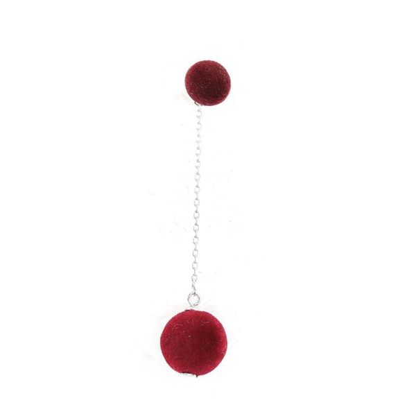 stud doreen box fashion silver & polyester ear jacket earrings wine red round pom ball jewelry gift 5.6cm x 1.2cm, 1 pair, Golden;silver
stud doreen box fashion silver & polyester ear jacket earrings wine red round pom ball jewelry gift 5.6cm x 1.2cm, 1 pair, Golden;silver