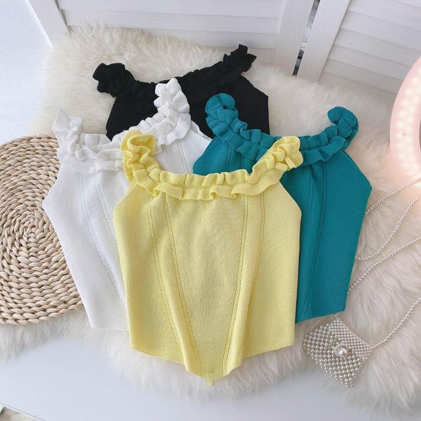women's tanks & camis singreiny design irregular knitted strap women korean sleeveless elastic slim y2k summer off shoulder short, White
women's tanks & camis singreiny design irregular knitted strap women korean sleeveless elastic slim y2k summer off shoulder short, White