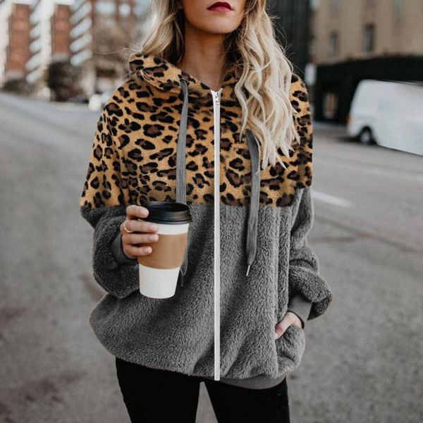 women's hoodies & sweatshirts 2021 women oversized winter warm zipper hooded long sleeve harajuku sweatshirt outwear wool coat mujer ca, Black
women's hoodies & sweatshirts 2021 women oversized winter warm zipper hooded long sleeve harajuku sweatshirt outwear wool coat mujer ca, Black