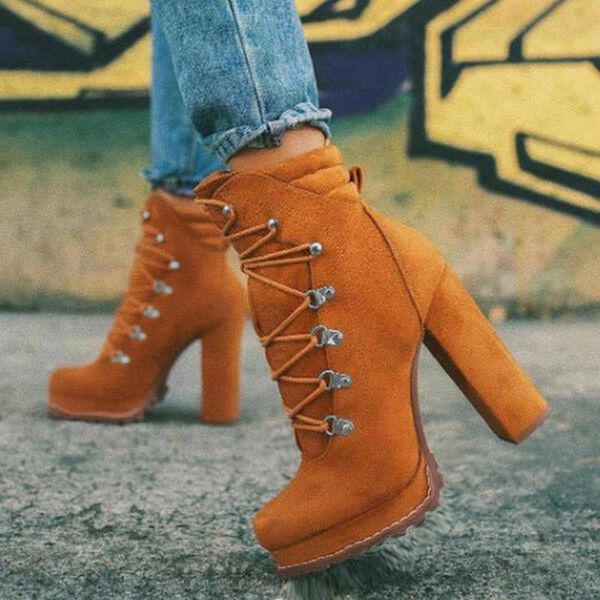 boots women's ankle square high heels female pumps suede solid round toe shoes autumn winter cotton warm women 2021, Black
boots women's ankle square high heels female pumps suede solid round toe shoes autumn winter cotton warm women 2021, Black