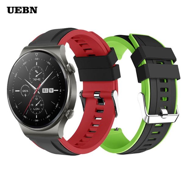 watch bands uebn 22mm silicone sport wristband strap for huawei gt 2 pro band bracelet 2e 46mm watchbands, Black;brown
watch bands uebn 22mm silicone sport wristband strap for huawei gt 2 pro band bracelet 2e 46mm watchbands, Black;brown