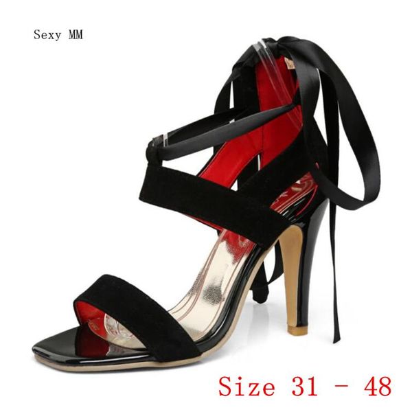 summer pumps women peep toe high heels gladiator sandals woman heel shoes small plus size 31 - 48, Black
summer pumps women peep toe high heels gladiator sandals woman heel shoes small plus size 31 - 48, Black
