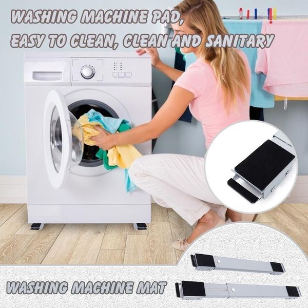universal refrigerator drum mats washing machine pad base adjustable movable bracket simple installation easy to clean mat bath
universal refrigerator drum mats washing machine pad base adjustable movable bracket simple installation easy to clean mat bath
