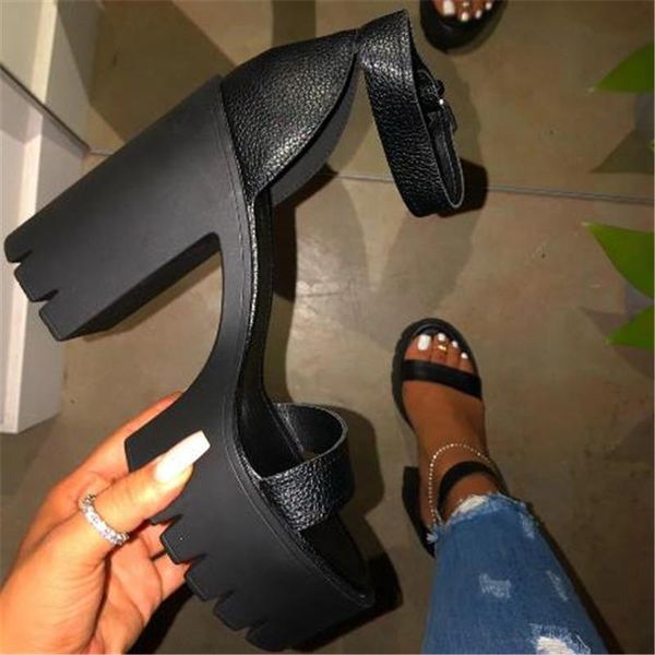 high heels sandals summer ankle strap open toe party dress 12cm platform gladiator women shoes size 41 42, Black
high heels sandals summer ankle strap open toe party dress 12cm platform gladiator women shoes size 41 42, Black