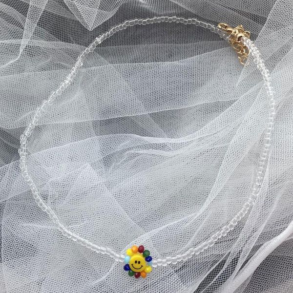 pendant necklaces aomu summer fashion transparent acrylic beaded colorful sun flower necklace for women girls cute jewelry gifts, Silver
pendant necklaces aomu summer fashion transparent acrylic beaded colorful sun flower necklace for women girls cute jewelry gifts, Silver
