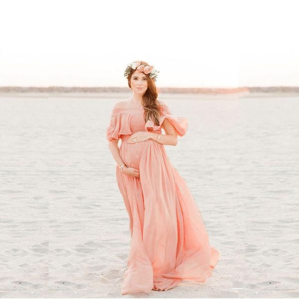 deep collar fluttering sleeves mercerized cotton stitching chiffon loose and elegant jumpsuit dress maternity dresses, White
deep collar fluttering sleeves mercerized cotton stitching chiffon loose and elegant jumpsuit dress maternity dresses, White