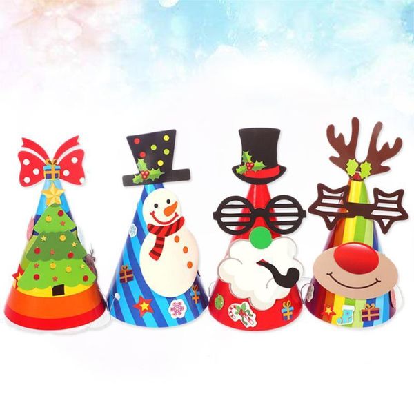 christmas decorations 12pcs creative cartoon cap ornament paper hat for children kids
christmas decorations 12pcs creative cartoon cap ornament paper hat for children kids