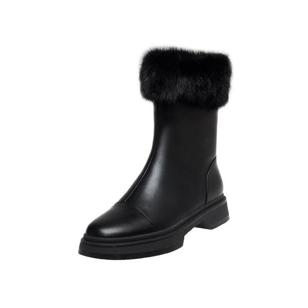 asumer genuine leather er snow winter down heels thick shoes warm skin women women's boots, Black
asumer genuine leather er snow winter down heels thick shoes warm skin women women's boots, Black