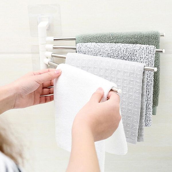 towel racks 1pc stainless steel hanging holder punch-paste rotating kitchen bathroom cabinet cupboard hanger rail
towel racks 1pc stainless steel hanging holder punch-paste rotating kitchen bathroom cabinet cupboard hanger rail