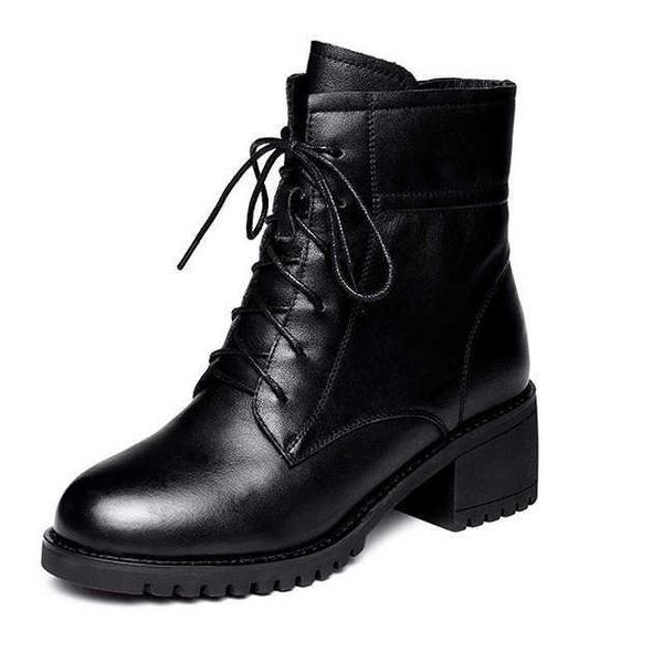 boots women bare genuine leather shoes winter keep warm fur waterproof snow thick round head short boot, Black
boots women bare genuine leather shoes winter keep warm fur waterproof snow thick round head short boot, Black