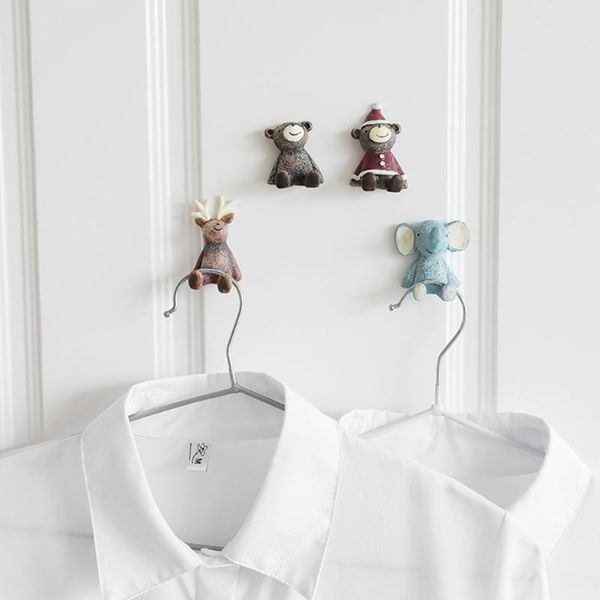 hooks & rails 4pcs lovely animal fridge hook key wall crochet holder removable kitchen home decor
hooks & rails 4pcs lovely animal fridge hook key wall crochet holder removable kitchen home decor