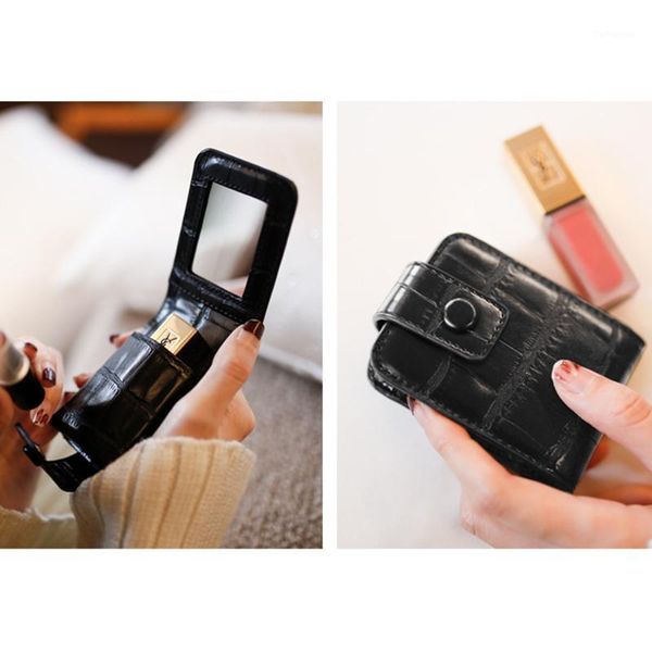 lipstick cosmetic bag mirror women makeup tool travel pouch organizer pu leather portable beauty case toolbox small storage bag1
lipstick cosmetic bag mirror women makeup tool travel pouch organizer pu leather portable beauty case toolbox small storage bag1