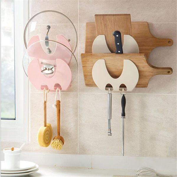 kitchen storage & organization multicolor optional double-layer pan rack non-perforated wall-mounted pot lid cover stand supplies
kitchen storage & organization multicolor optional double-layer pan rack non-perforated wall-mounted pot lid cover stand supplies