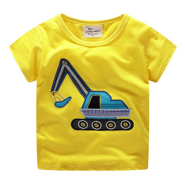 jumping meters 100% cotton boys girls t shirts animals giraffe applique summer children's clothes arrival kids tees 210529, Blue
jumping meters 100% cotton boys girls t shirts animals giraffe applique summer children's clothes arrival kids tees 210529, Blue