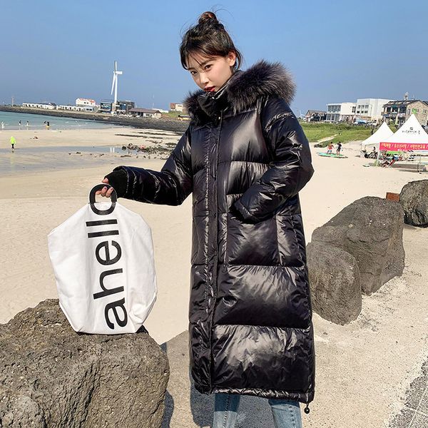 women's down & parkas arrival fashion x-long women winter jacket cotton padded warm thicken big fur collar long coats parka womens jack, Black
women's down & parkas arrival fashion x-long women winter jacket cotton padded warm thicken big fur collar long coats parka womens jack, Black