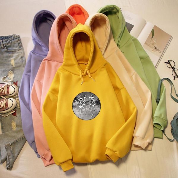 women's & sweatshirts fun skeleton print drawstring hoodies streetwear hoodie oversized kpop thick heavy sweatshirt for women ladies, Black
women's & sweatshirts fun skeleton print drawstring hoodies streetwear hoodie oversized kpop thick heavy sweatshirt for women ladies, Black