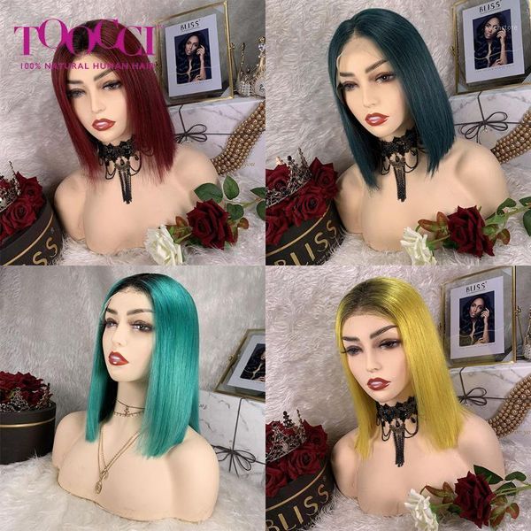hair color 13x4 short lace front human wigs 180% density brazilian remy straight bob closure wigs1, Black;brown
hair color 13x4 short lace front human wigs 180% density brazilian remy straight bob closure wigs1, Black;brown