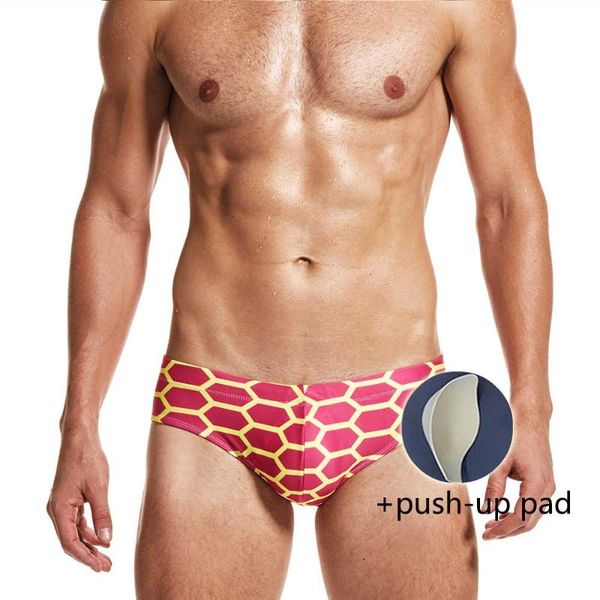 one-piece suits sport briefs swimwear swim trunks pad beach summer man men is low size swimming tight pushup waist gay short sell
one-piece suits sport briefs swimwear swim trunks pad beach summer man men is low size swimming tight pushup waist gay short sell
