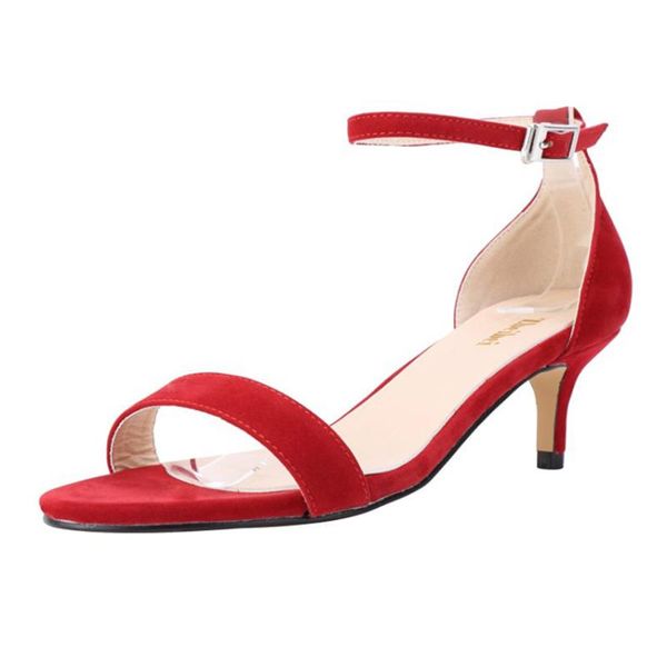 dress shoes loslandifen fashion summer women's sandals ankle strap med high heels open toe wedding buckle velvet pumps red 105-1ve, Black
dress shoes loslandifen fashion summer women's sandals ankle strap med high heels open toe wedding buckle velvet pumps red 105-1ve, Black