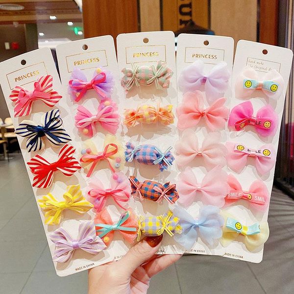 5pcs/set girls cute colorful chiffon bow candy hairpins kids lovely hair clips barrettes headband fashion accessories, Slivery;white
5pcs/set girls cute colorful chiffon bow candy hairpins kids lovely hair clips barrettes headband fashion accessories, Slivery;white