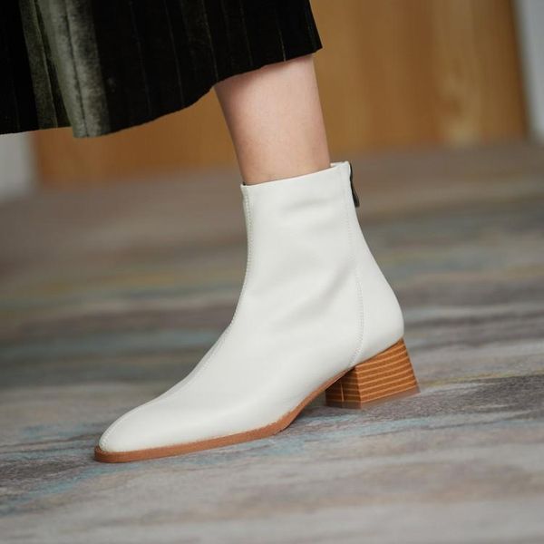 boots 2021 autumn women soft leather ankle beige chic office work shoes woman back zip knight botines femmes black short botas
boots 2021 autumn women soft leather ankle beige chic office work shoes woman back zip knight botines femmes black short botas