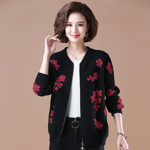 women's jackets women 2021 spring autumn fashion middle-aged printed coat female o-neck thin overcoats ladies long sleeve short w293, Black;brown
women's jackets women 2021 spring autumn fashion middle-aged printed coat female o-neck thin overcoats ladies long sleeve short w293, Black;brown
