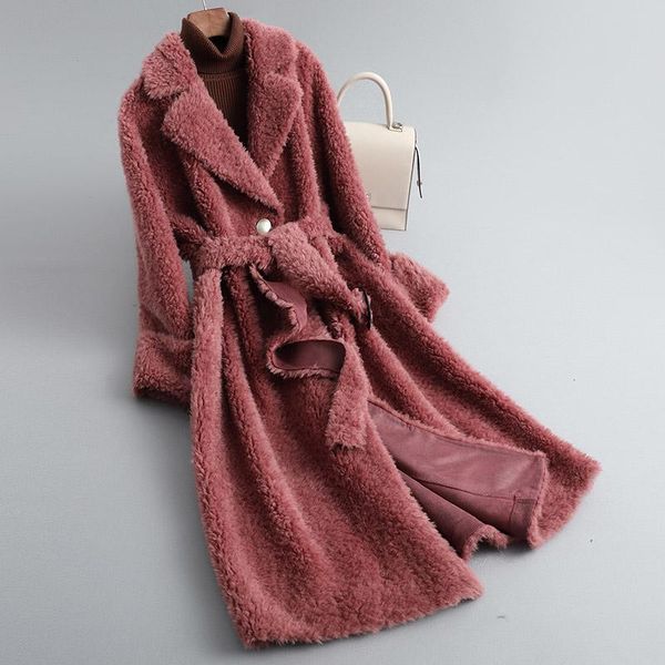 women's fur & faux fashion 100% genuine wool coat korean simple female jacket slim warm coats and jackets women 2021 vetement femme zjt, Black
women's fur & faux fashion 100% genuine wool coat korean simple female jacket slim warm coats and jackets women 2021 vetement femme zjt, Black