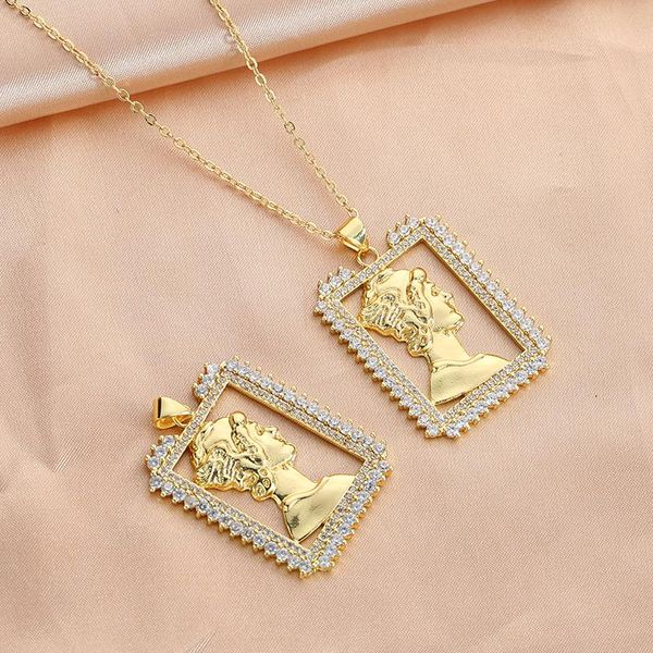 pendant necklaces retro fashion portrait geometric for women 2021 arrivals personality trend party gift, Silver
pendant necklaces retro fashion portrait geometric for women 2021 arrivals personality trend party gift, Silver