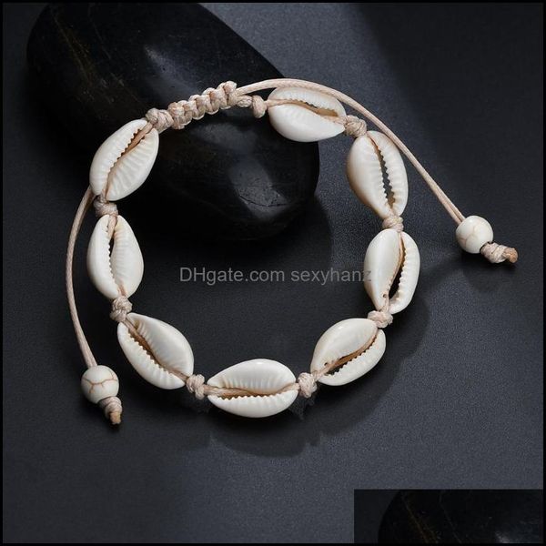 anklets jewelry bohemia natural shell for women foot summer beach barefoot bracelet ankle on leg chian strap aessories drop delivery 2021 t5, Red;blue
anklets jewelry bohemia natural shell for women foot summer beach barefoot bracelet ankle on leg chian strap aessories drop delivery 2021 t5, Red;blue