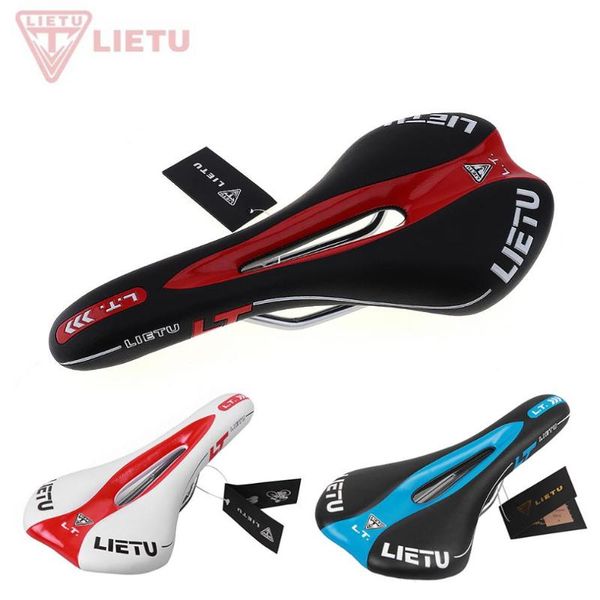 bike saddles lietu 3 colors lightweight saddle with hollow design and leather surface for road / mtb bicycle
bike saddles lietu 3 colors lightweight saddle with hollow design and leather surface for road / mtb bicycle
