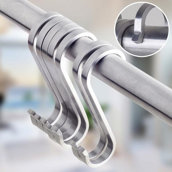 hooks & rails 2 pcs stainless steel s hanging clothes umbrella kitchen sundries hanger vc
hooks & rails 2 pcs stainless steel s hanging clothes umbrella kitchen sundries hanger vc
