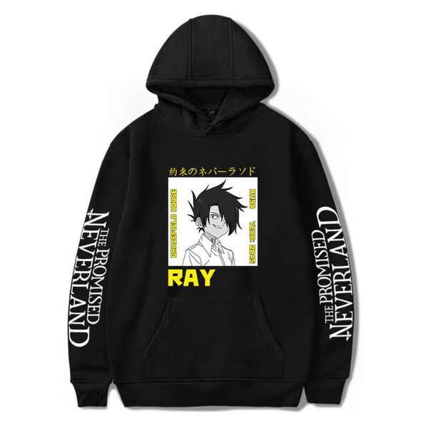 men's hoodies & sweatshirts men boys/girls hooded the promised neverland casual streetwear clothes harajuku pullovers, Black
men's hoodies & sweatshirts men boys/girls hooded the promised neverland casual streetwear clothes harajuku pullovers, Black