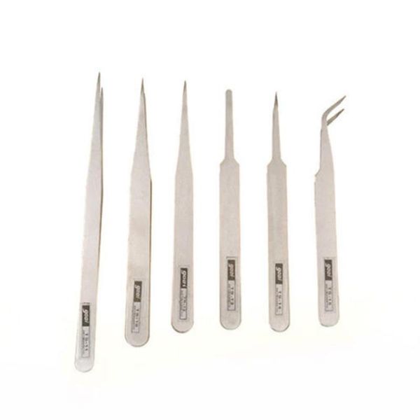 nail art kits 6pcs pro anti-static stainless steel tweezers set maintenance tools q0r6
nail art kits 6pcs pro anti-static stainless steel tweezers set maintenance tools q0r6