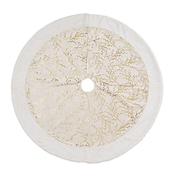 christmas decorations tree skirt - 48 inch flower branch pattern bronzing for decoration indoor outdoor
christmas decorations tree skirt - 48 inch flower branch pattern bronzing for decoration indoor outdoor