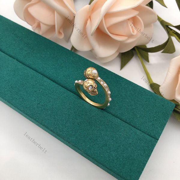 pearl inlay band rings double skull pattern jewelry novelry design diamond open ring street hip hop ring, Silver
pearl inlay band rings double skull pattern jewelry novelry design diamond open ring street hip hop ring, Silver