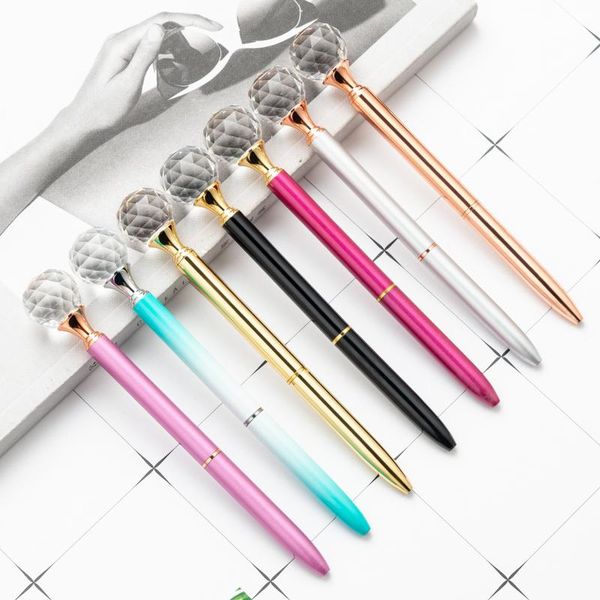 pieces lytwtw's roller ballpoint pen school office supply wedding stationery crystal diamond metal rose gold luxury spinning pens, Blue;orange
pieces lytwtw's roller ballpoint pen school office supply wedding stationery crystal diamond metal rose gold luxury spinning pens, Blue;orange