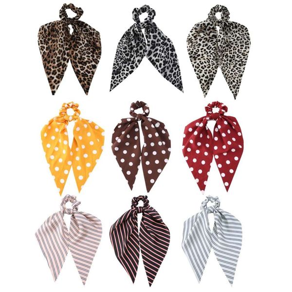 scarf fashion leopard ribbon hair circle silk large intestine hair long knotted ponytail accessories, Blue;gray
scarf fashion leopard ribbon hair circle silk large intestine hair long knotted ponytail accessories, Blue;gray