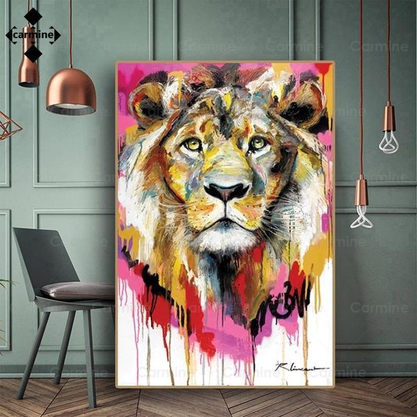 paintings watercolor animal canvas picture abstract lion posters and prints modern wall art printing for home decoration frameless
paintings watercolor animal canvas picture abstract lion posters and prints modern wall art printing for home decoration frameless