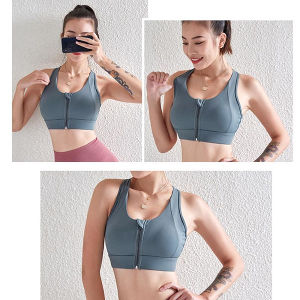 yoga outfit binand shockproof sports underwear fitness running zipper bra cross back straps high elastic breathable quick drying
yoga outfit binand shockproof sports underwear fitness running zipper bra cross back straps high elastic breathable quick drying