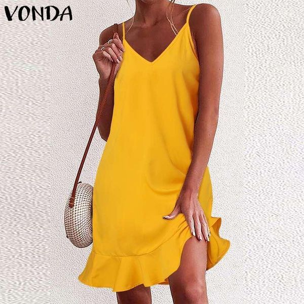 casual dresses summer beach dress 2021 vonda bohemian sundress female v neck spaghetti strap party short vestido plus size, Black;gray
casual dresses summer beach dress 2021 vonda bohemian sundress female v neck spaghetti strap party short vestido plus size, Black;gray